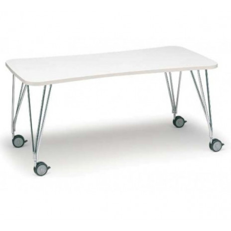 Table Max avec roulettes / 160 cm