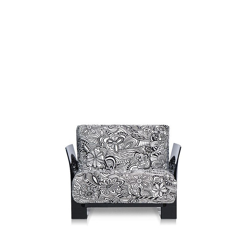 Fauteuil Pop Missoni / structure noire