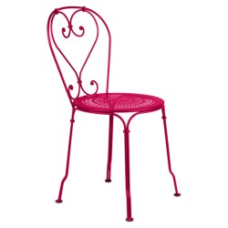 Chaise 1900 rose praline