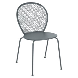 Chaise Lorette gris orage