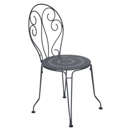 Chaise Montmartre anthracite / carbone