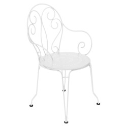 Fauteuil Montmartre blanc coton