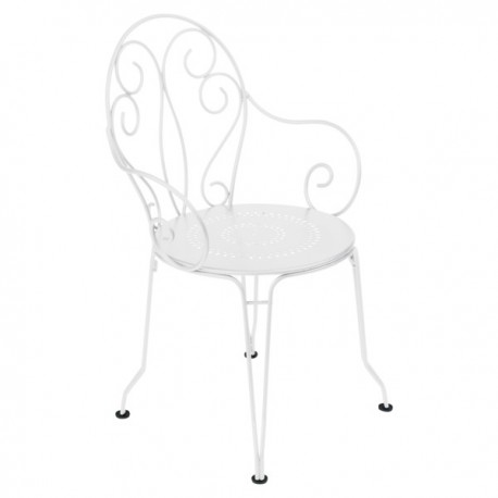 Fauteuil Montmartre blanc coton