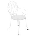 Fauteuil Montmartre blanc coton