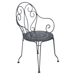 Fauteuil Montmartre anthracite / carbone