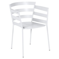 Fauteuil Rythmic blanc coton