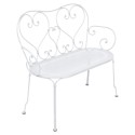 Banquette 1900 blanc coton