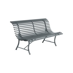 Banc Louisiane gris orage