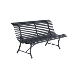 Banc Louisiane anthracite / carbone