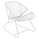 Fauteuil Sixties blanc coton