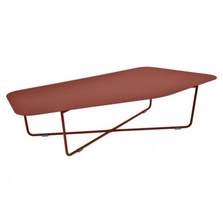 Table basse Ultrasofa ocre rouge Table basse Ultrasofa ocre rouge