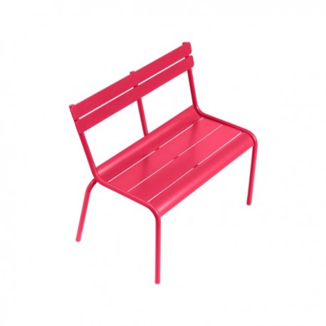 Banc enfant Luxembourg rose praline