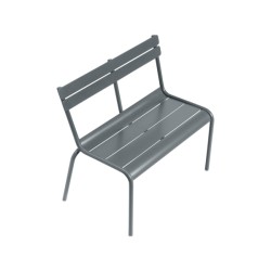 Banc enfant Luxembourg gris orage