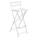 Chaise Bistro classique blanc coton