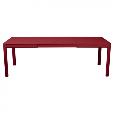 Table extensible Ribambelle coquelicot