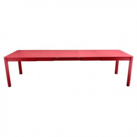 Table extensible Ribambelle coquelicot