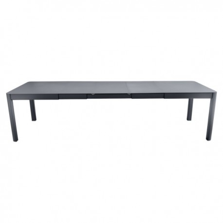 Table extensible Ribambelle anthracite / carbone