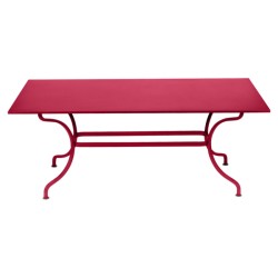 Table rectangulaire Romane rose praline