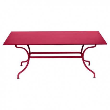 Table rectangulaire Romane rose praline Table rectangulaire Romane rose praline