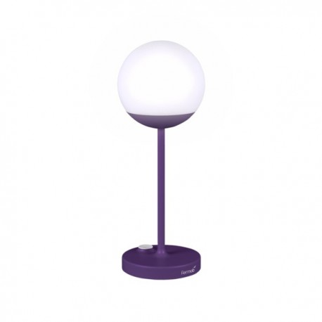 Lampe MOOON! - H 41 cm aubergine fermob Lampe MOOON! - H 41 cm aubergine fermob