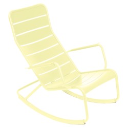 Rocking chair Luxembourg citron givré