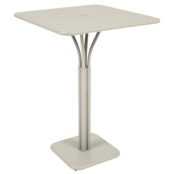 Table haute Luxembourg gris argile