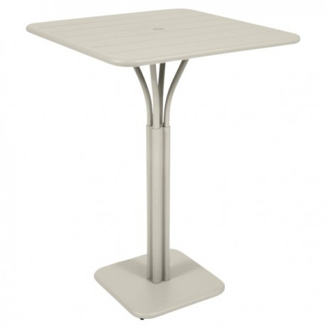 Table haute Luxembourg gris argile