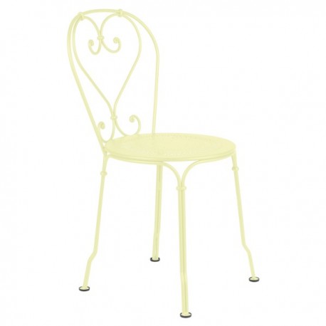 Chaise 1900 citron givré