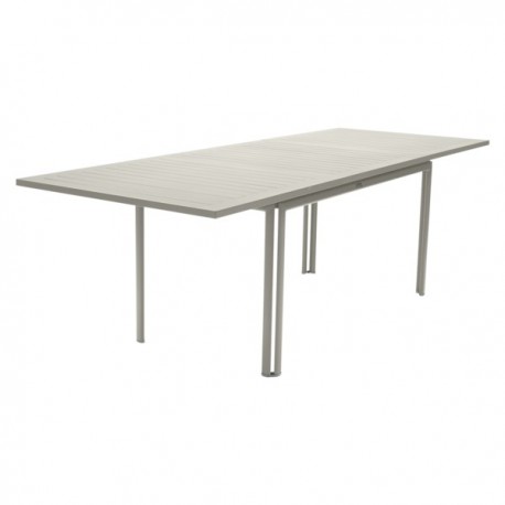 Table extensible COSTA gris argile