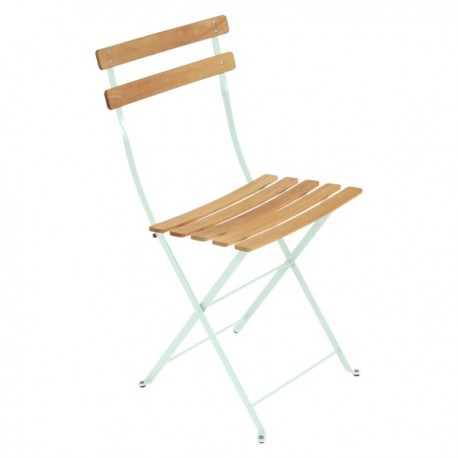 Chaise Bistro naturel menthe glaciale