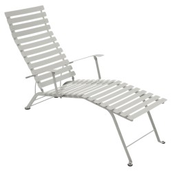 Chaise longue Bistro gris argile