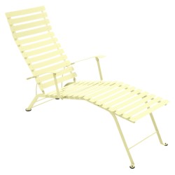 Chaise longue Bistro citron givré