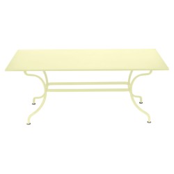 Table rectangulaire Romane citron givré