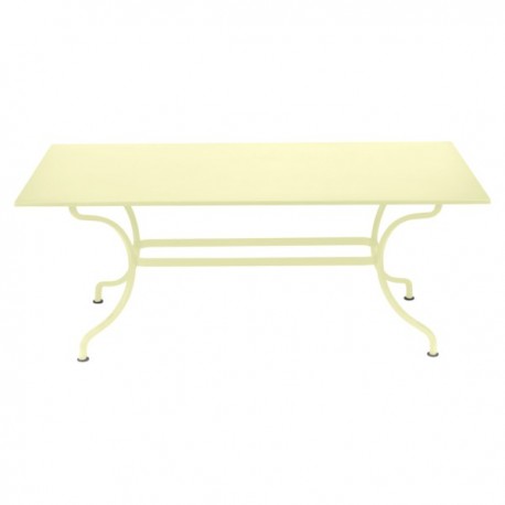 Table rectangulaire Romane citron givré