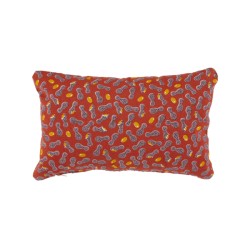 Coussin Envie d'ailleur cacahuètes 44 x 30 cm