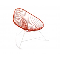 Fauteuil à bascule Acapulco Rouge