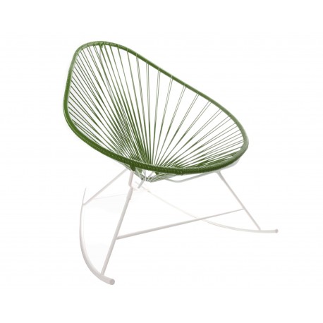 Fauteuil à bascule Acapulco Vert Olive