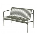 Banc avec dossier Palissade / L 128 cm - R & E Bouroullec - Hay