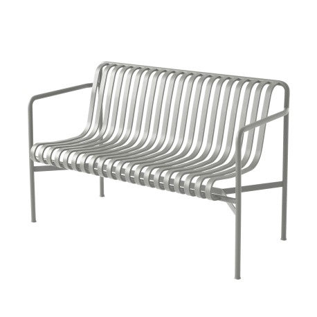 Banc avec dossier Palissade / L 128 cm - R & E Bouroullec - Hay