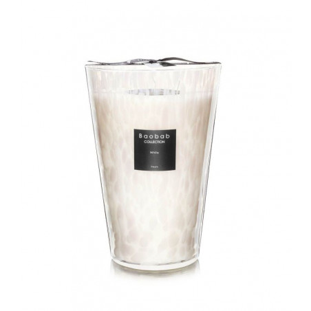 Bougie Pearls White