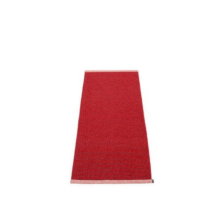 Tapis Mono Rouge Foncé