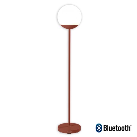 Lampe MOOON! - H 134 cm ocre rouge