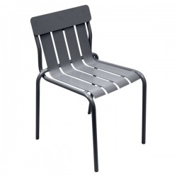 Chaise STRIPE carbone