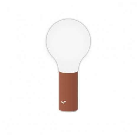 Lampe APLÔ H.24 ocre rouge