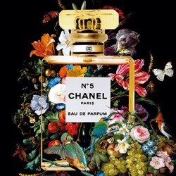 Tableau en plexi Fleur de Chanel