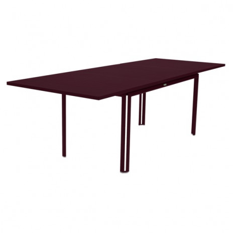 Table extensible COSTA cerise noire