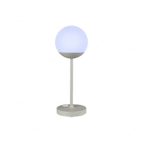 Lampe MOOON! - H 41 cm gris argile