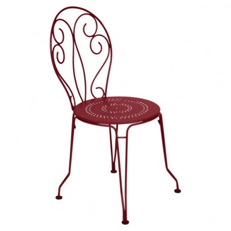 Chaise Montmartre cerise noire