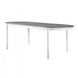 TABLE OBLONGUE Outline 220x100 avec plateau céramique