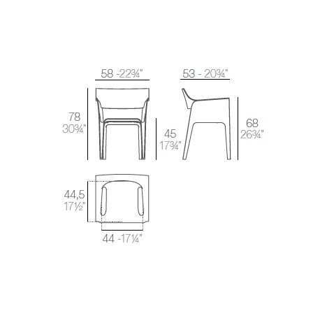 Chaise Pedrera Plan